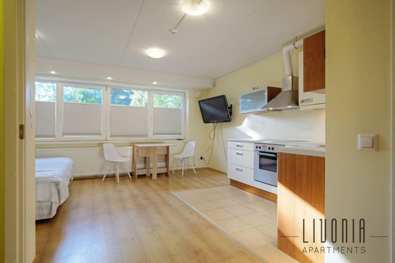Sunny Studio With Parking, Self-Check-In & Wi-Fi Tallinn Luaran gambar