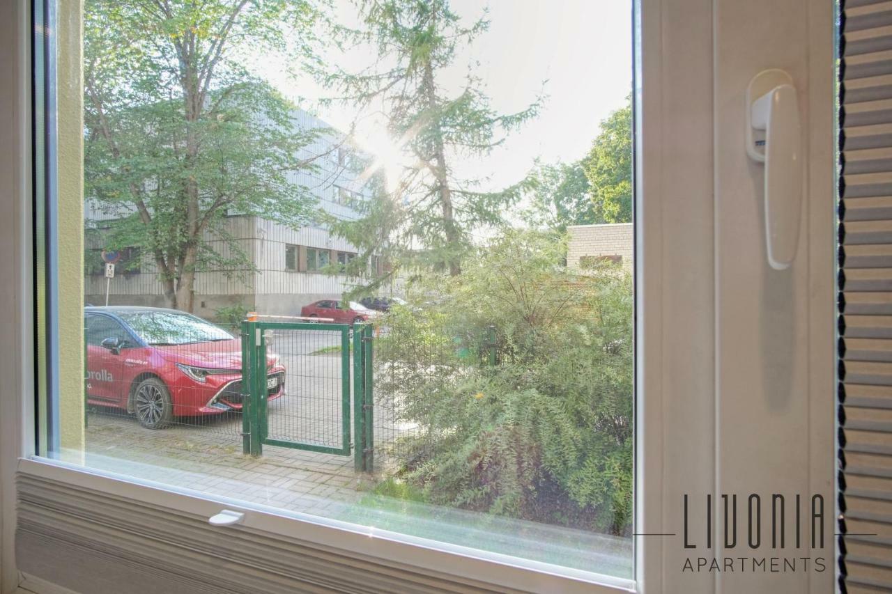 Sunny Studio With Parking, Self-Check-In & Wi-Fi Tallinn Luaran gambar